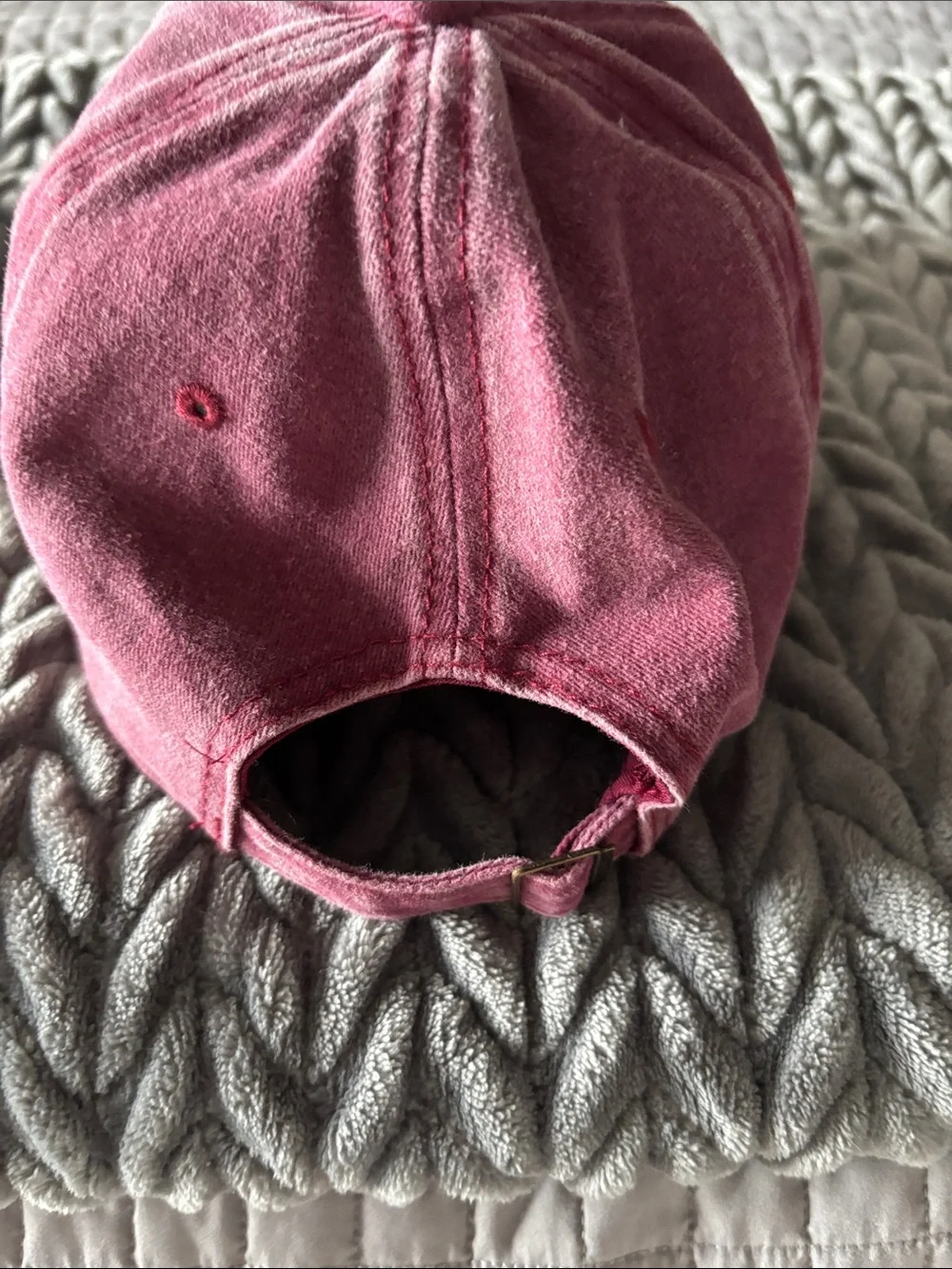 Dusty Rose Baseball Cap - Casual Everyday Hat